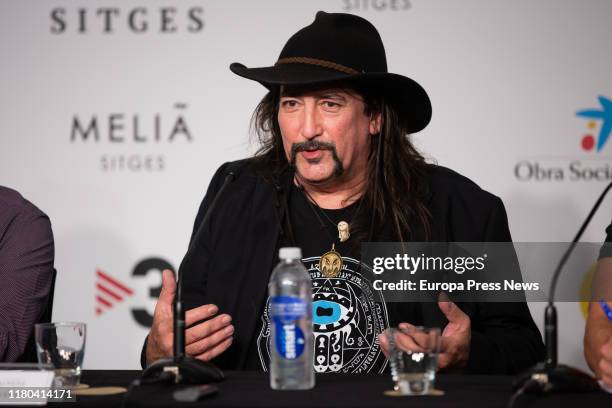 The film director Richard Stanley is seen during the presentation for the film 'Colour out of space' on the ninth day of the 52 Fantastic Film...