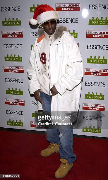 Sean "P. Diddy" Combs during Sean John Boys Host 3rd Annual Skating Party to Benefit Safe Horizon at Rock Center Cafe at Rockefeller Center in New...