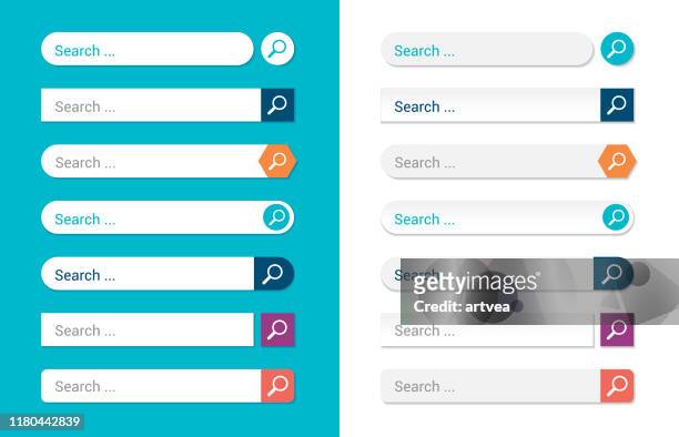 search bar templates - searching stock illustrations