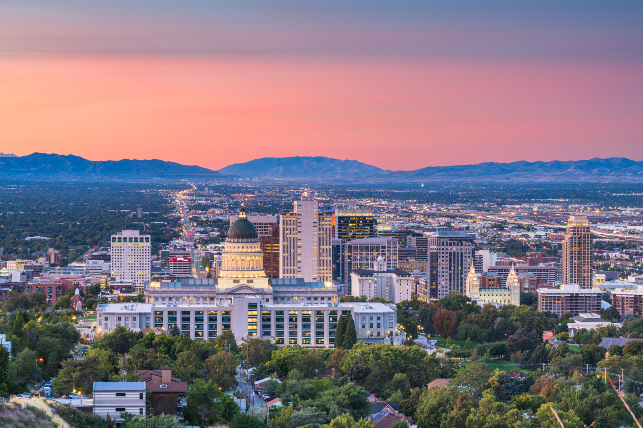cityscape Salt Lake City