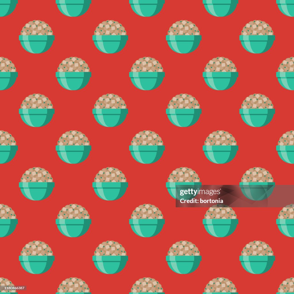 Stuffing Holiday Food Pattern