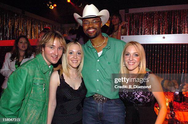 Malibu Storm and Cowboy Troy during 2005 CMT Music Awards - After Party at Red Iguana in Nashville, Tennessee, United States.