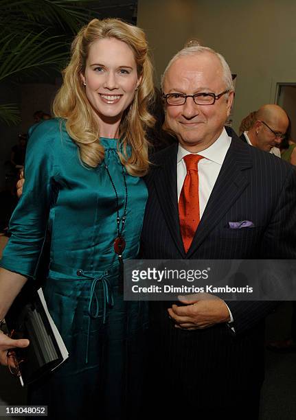 Stephanie March and Wolf Hengst during Conde Nast Traveler 18th Annual Readers' Choice Awards - Green Room at The Metropolitan Museum of Art in New...