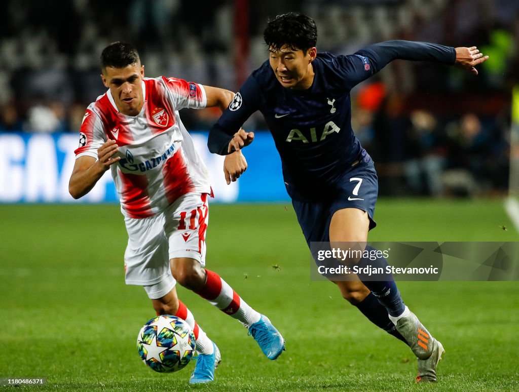 Crvena Zvezda v Tottenham Hotspur: Group B - UEFA Champions League