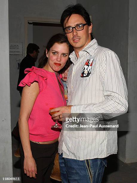 Ione Skye and Donovan Leitch during Miss Sixty Energie Los Angeles Store Opening - Arrivals at Miss Sixty Store in West Hollywood, California, United...