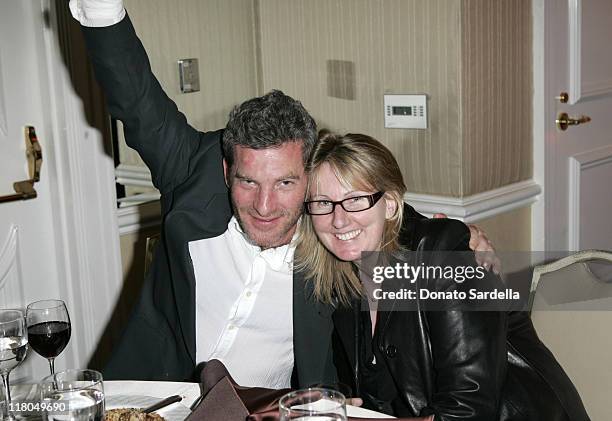 Ethan Van der Ryn and guest during 5th Annual Oscar Celebration of New Zealand Filmmaking at Beverly Hills Hotel in Beverly Hills, California, United...