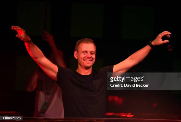 Armin van Buuren lights up the DJ booth at CLUB JBL, one of the many events to take place at the 3rd annual JBL Fest, an exclusive, three-day music...