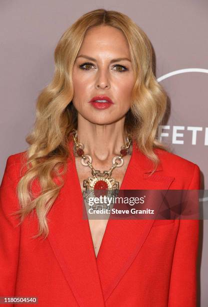 Rachel Zoe arrives at the Variety's 2019 Power Of Women: Los Angeles Presented By Lifetime at the Beverly Wilshire Four Seasons Hotel on October 11,...
