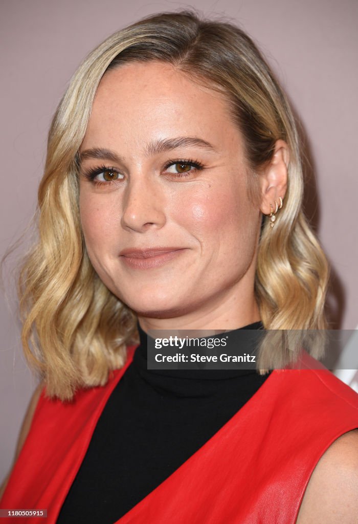Brie Larson arrives at the Variety's 2019 Power Of Women: Los Angeles