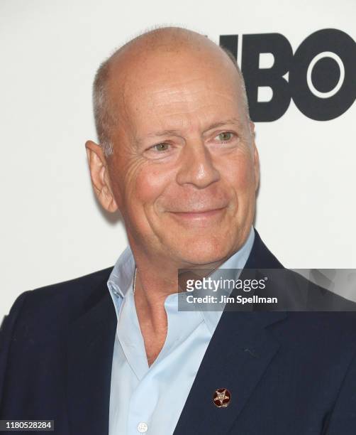 Actor Bruce Willis attends the "Motherless Brooklyn" premiere during the 57th New York Film Festival on October 11, 2019 in New York City.