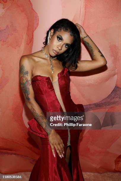 Rico Nasty attends the 2nd Annual Porn Hub Awards at Orpheum Theatre on October 11, 2019 in Los Angeles, California.