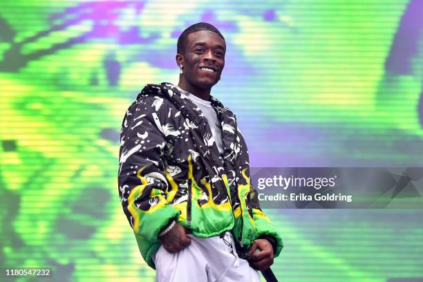 Lil Uzi Vert performs during Austin City Limits Festival at Zilker Park on October 11, 2019 in Austin, Texas.