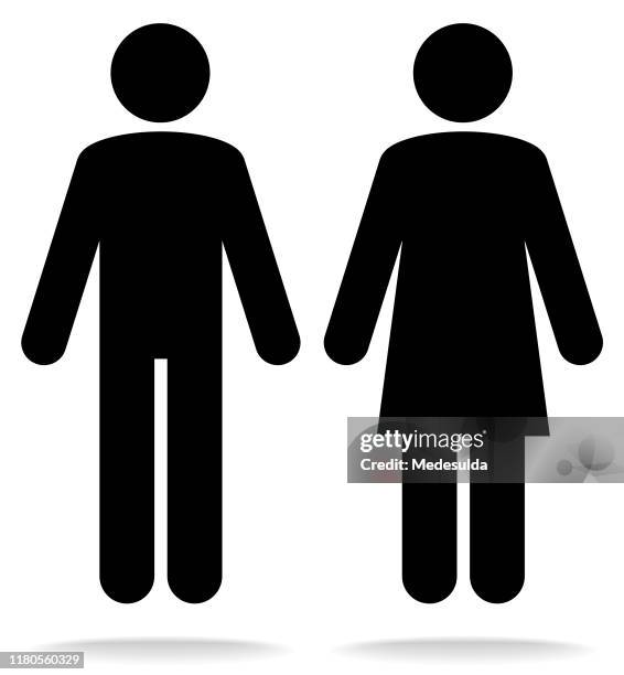 ilustrações de stock, clip art, desenhos animados e ícones de restroom sign - woman body