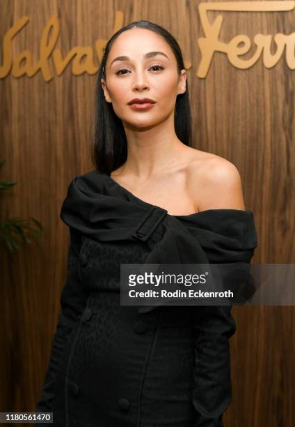 Cara Santana attends ELLE x Ferragamo Hollywood Rising Party at Sunset Tower on October 11, 2019 in Los Angeles, California.