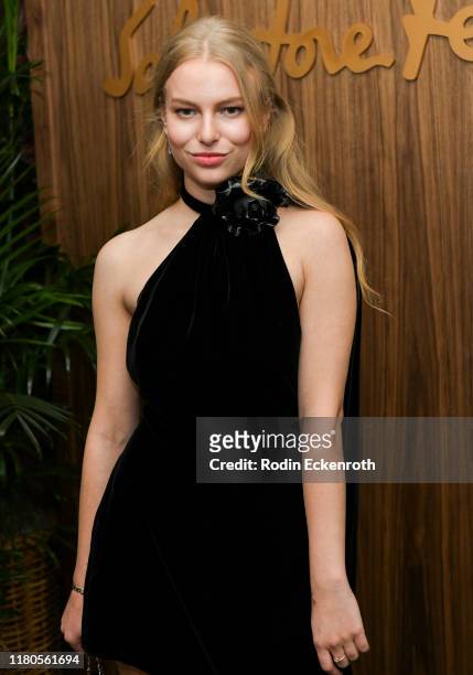 Danielle Lauder attends ELLE x Ferragamo Hollywood Rising Party at Sunset Tower on October 11, 2019 in Los Angeles, California.