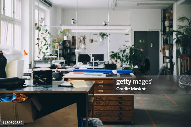 interior of start-up office - design studio stock pictures, royalty-free photos & images