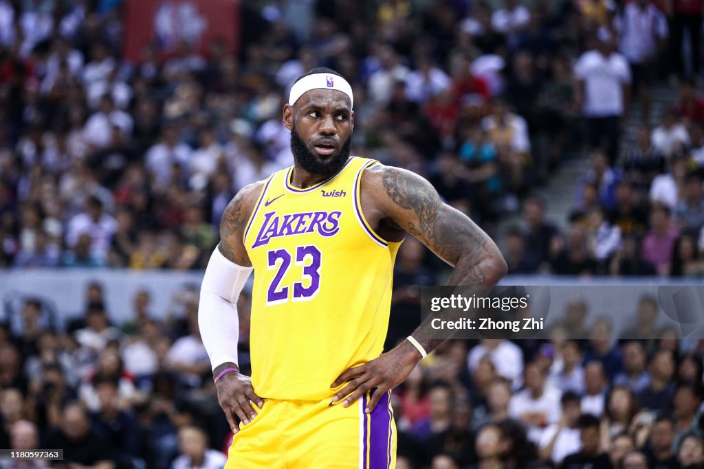 Los Angeles Lakers v Brooklyn Nets - NBA China Games 2019