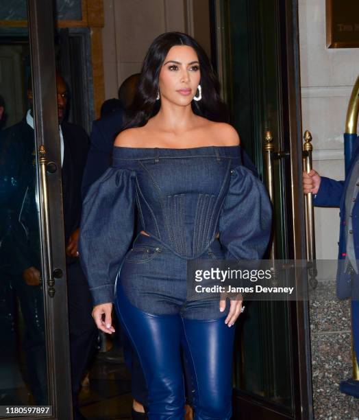Kim Kardashian West seen on the streets of Manhattan on November 6, 2019 in New York City.