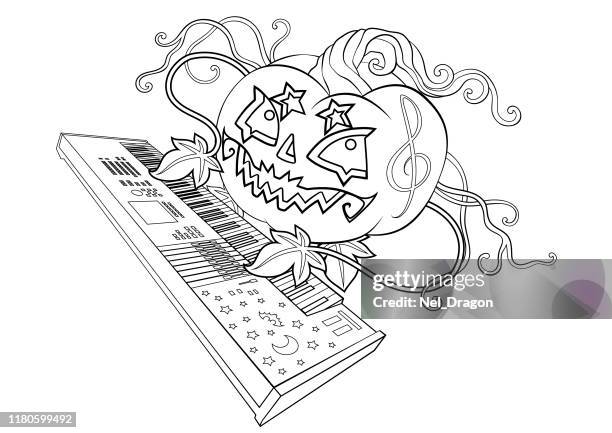 pumpkin - key dates stock illustrations