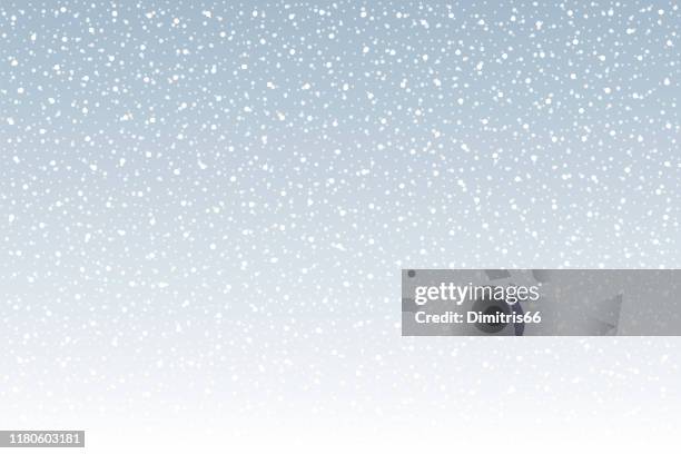 ilustrações de stock, clip art, desenhos animados e ícones de snowfall vector background - neve