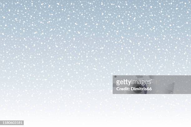 snowfall vector background - snow stock illustrations