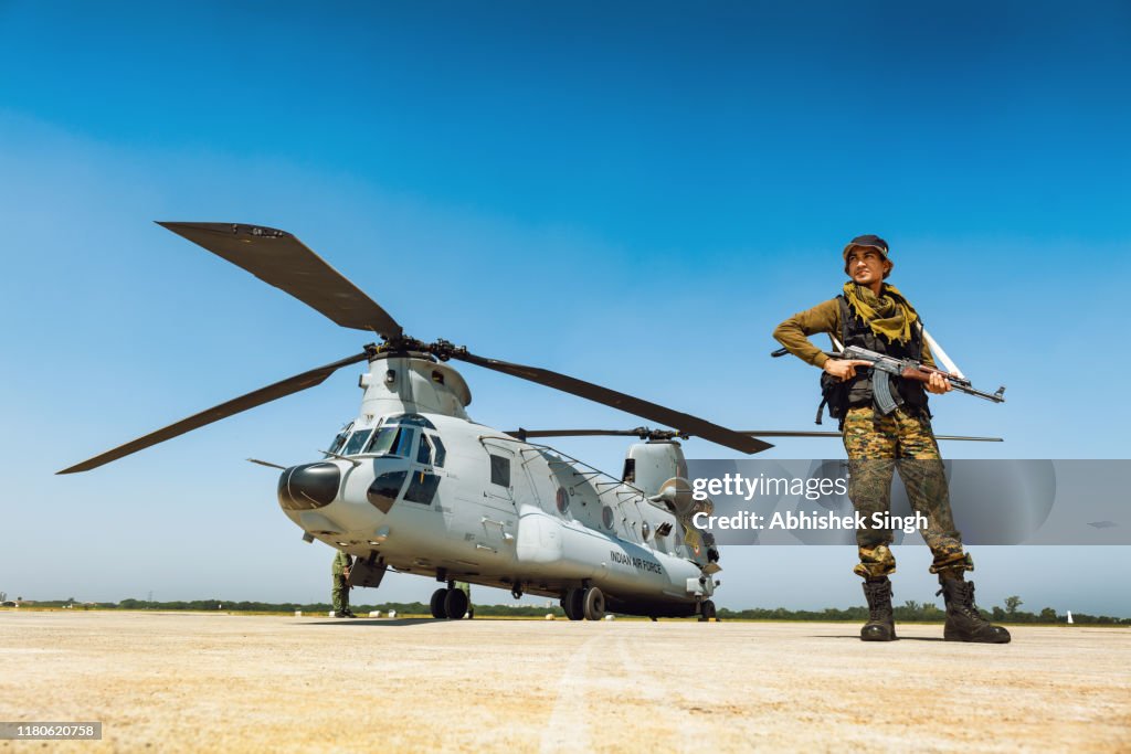 Boeing CH-47F Chinook of the Indian Air Force