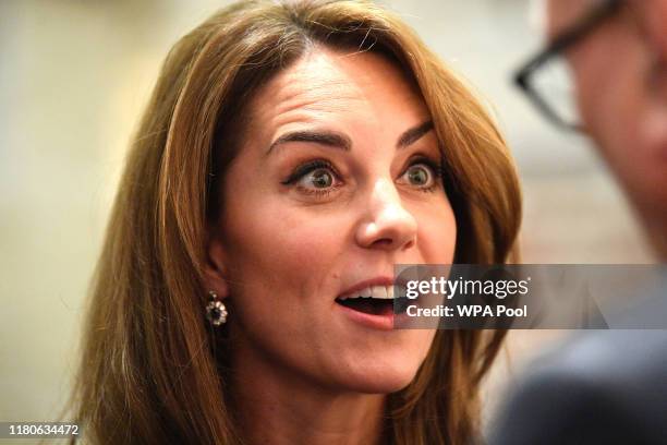 Catherine, Duchess of Cambridge attends the launch of the National Emergencies Trust at St Martin-in-the-Fields on November 7, 2019 in London,...