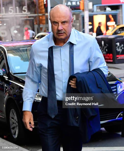 Dr. Phil McGraw is seen outside Good Morning America on November 7, 2019 in New York City.