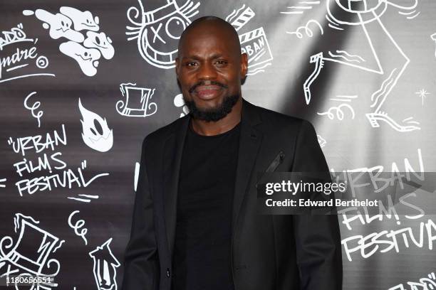 Film Director Kery James is seen, during the "Banlieusards" Photocall at Forum des Halles on October 12, 2019 in Paris, France.