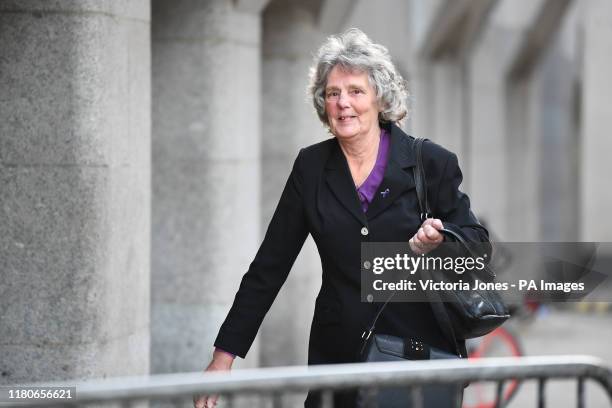 Christine Chesney, the grandmother of Jodie Chesney, outside the Old Bailey in London after Svenson Ong-a-Kwie and a 17-year-old boy have been found...