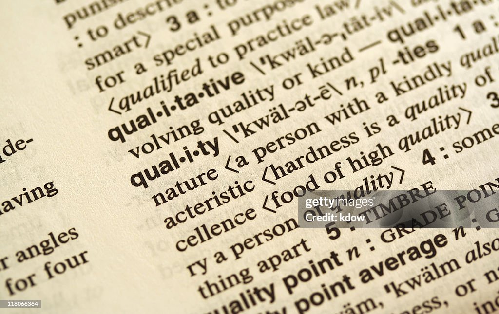 Quality Defined