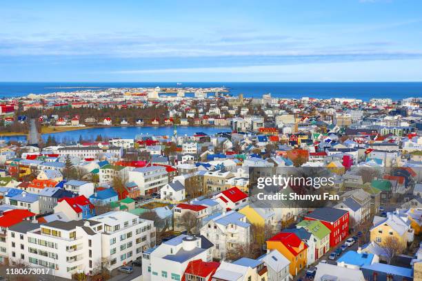 reykjavik iceland - reykjavik county stock pictures, royalty-free photos & images