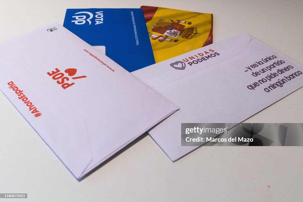 In this photo illustration, postal mail of some of the main...