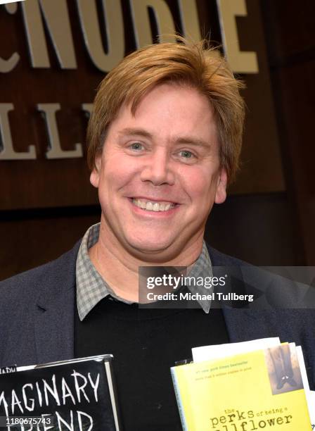 Author Stephen Chbosky attends a meet-and-greet event for his new book "Imaginary Friend" at Barnes & Noble at The Grove on October 12, 2019 in Los...