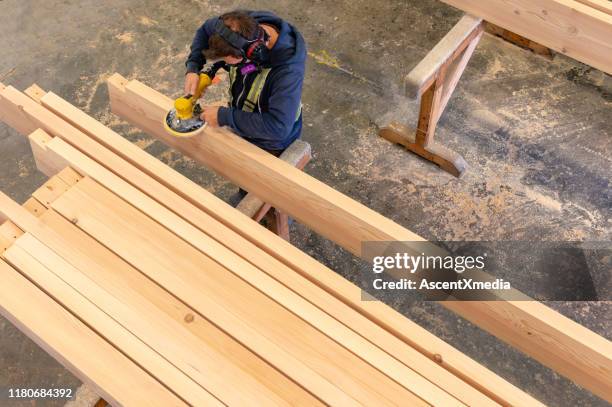 manufacturing jobs in the timber industry - logging mill stock pictures, royalty-free photos & images