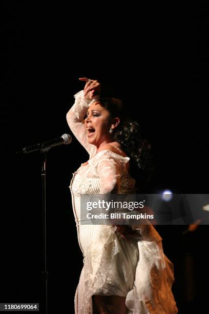 Bill Tompkins/Getty Images Isabel Pantoja performing May 15th 2004 in New York City.