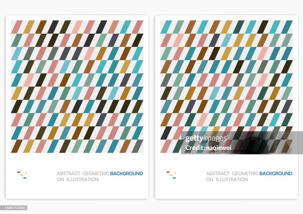 Abstrakte minimalistische geometrische Streifen Design Vektor Muster Hintergrund