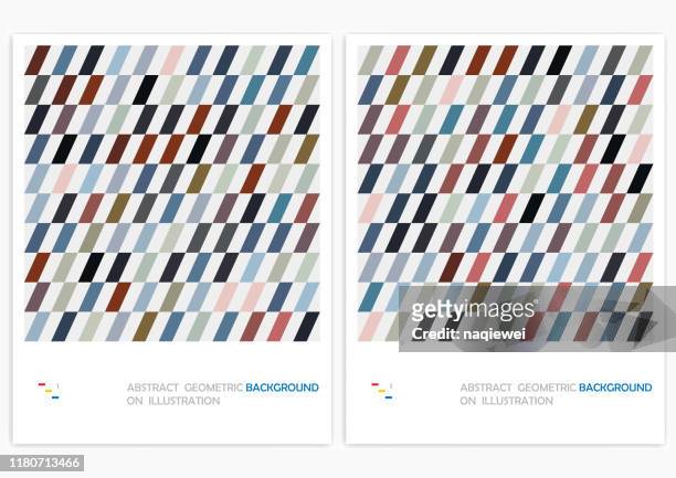 abstract minimalistic geometrical stripe design vector pattern background - rhombus stock illustrations