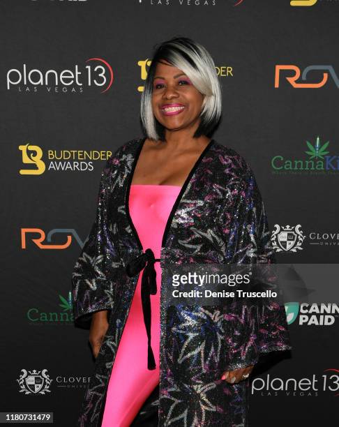 Maryjane Runway arrives at the First Budtender Awards at Light Nightclub at Mandalay Bay Hotel and Casino on October 12, 2019 in Las Vegas, Nevada.