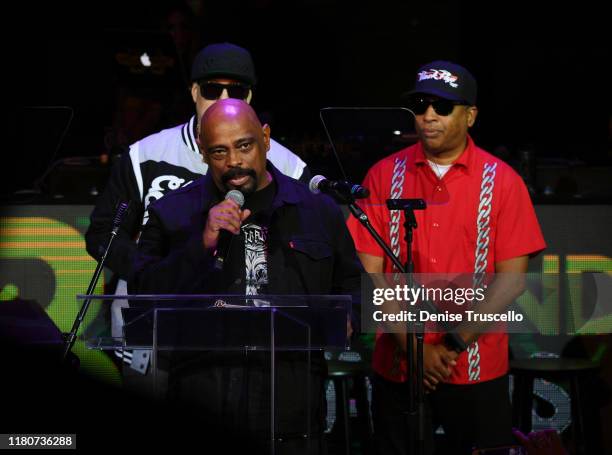 Real , Sen Dog and Eric Bobo of Cypress Hill receive the Lifetime Achievement Award at the First Budtender Awards at Light Nightclub at Mandalay Bay...