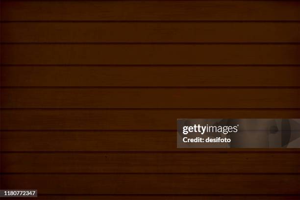 horizontal vector illustration in dark chocolate brown color, wood panel tile look background - boat deck stock illustrations