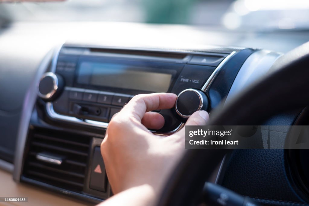 Control volume in the car.
