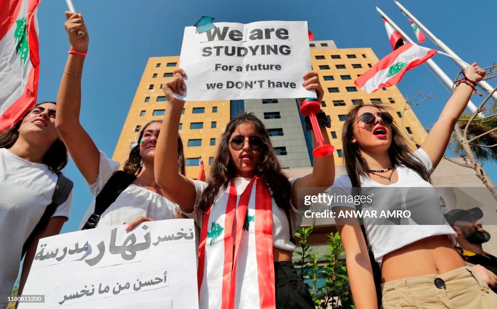 LEBANON-POLITICS-DEMO