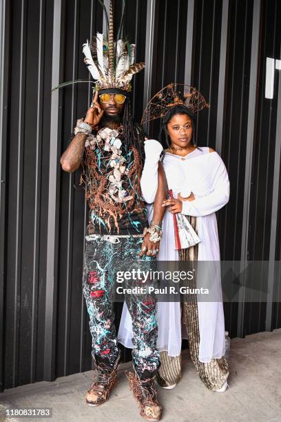 Guests attend AFROPUNK: The Carnival of Consciousness in partnership with Ketel One Vodka on October 12, 2019 in Atlanta, Georgia.