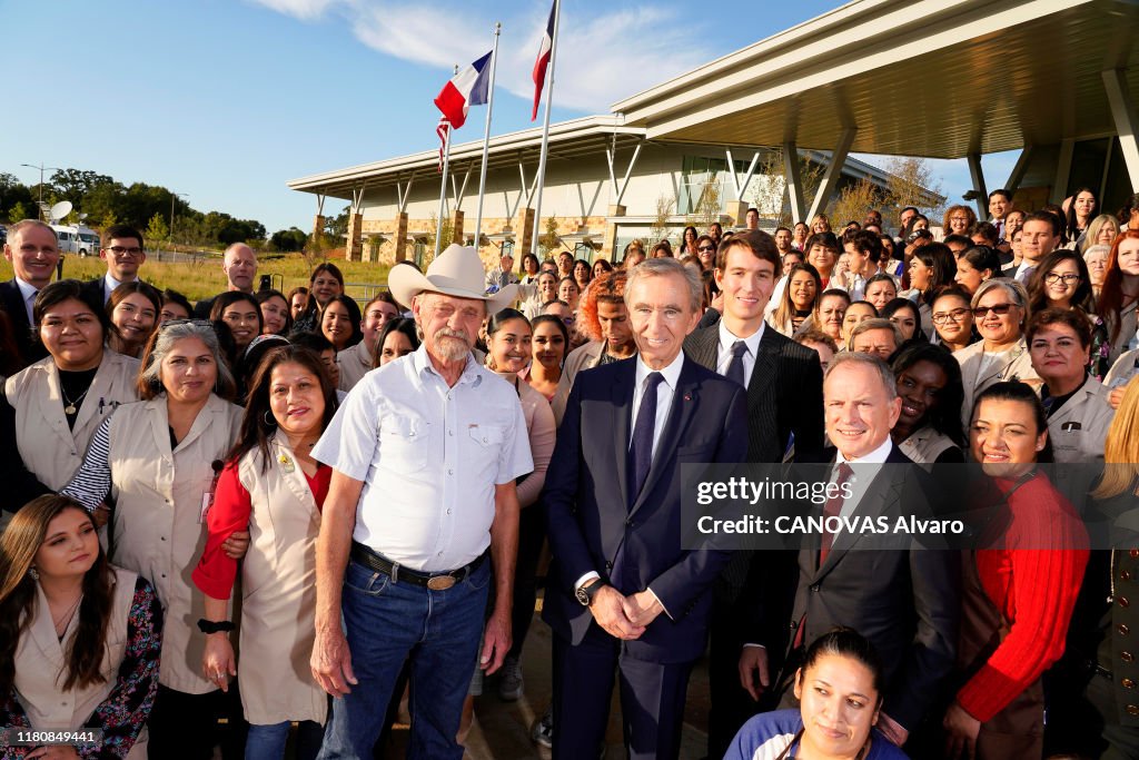 inauguration of Rochambeau Ranch a Vuitton workshop near Alvarado in  Foto di attualità - Getty Images
