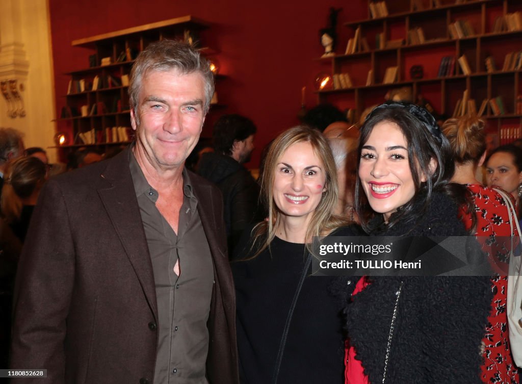 The evening gala for the tv serie Palace at the Theatre de Paris