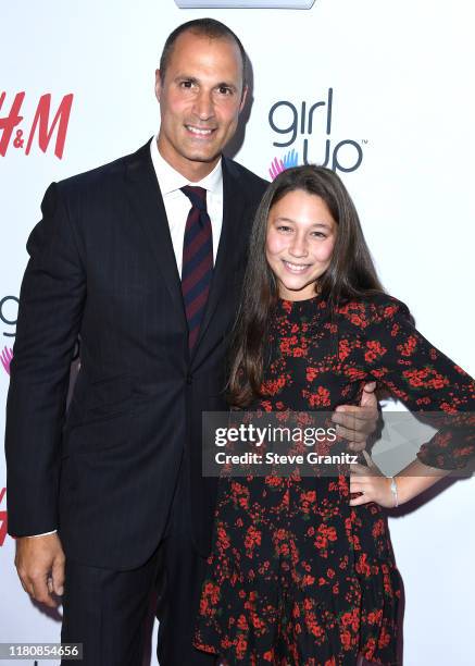 Nigel Barker and Jasmine Ines Barker arrives at the 2nd Annual Girl Up #GirlHero Awards at the Beverly Wilshire Four Seasons Hotel on October 13,...