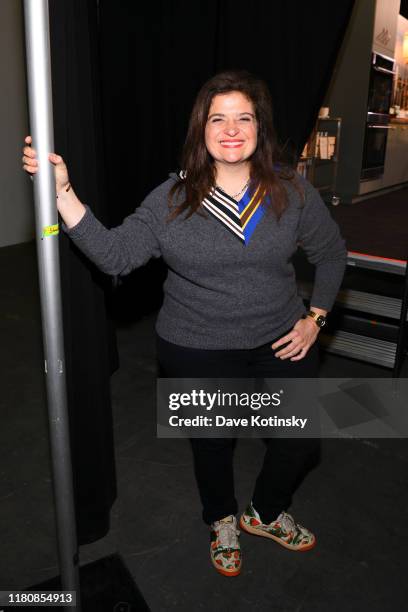 Alex Guarnaschelli attends the Grand Tasting presented by ShopRite featuring Culinary Demonstrations at The IKEA Kitchen presented by Capital One at...