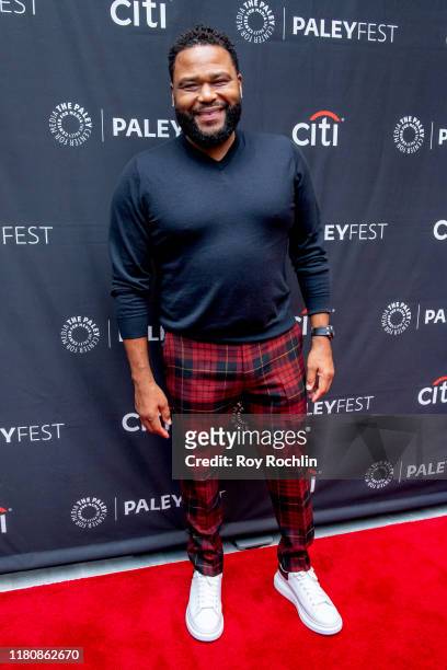Actor Anthony Anderson attends a screening of "Black-ish" during PaleyFest New York 2019 at The Paley Center for Media on October 13, 2019 in New...