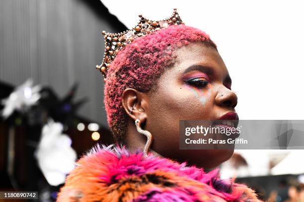 Guests attend AFROPUNK: The Carnival of Consciousness in partnership with Ketel One Vodka on October 13, 2019 in Atlanta, Georgia.